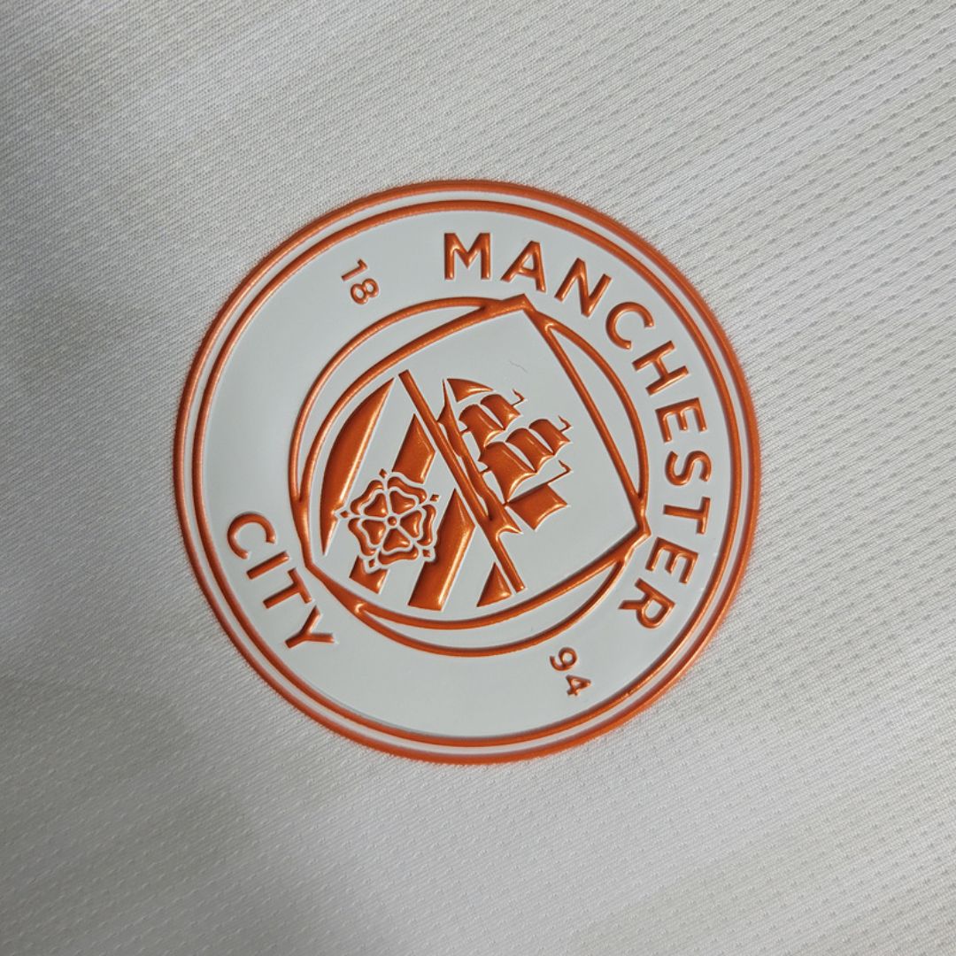 Manchester City - Maillot Extérieur 23/24 - Blanc