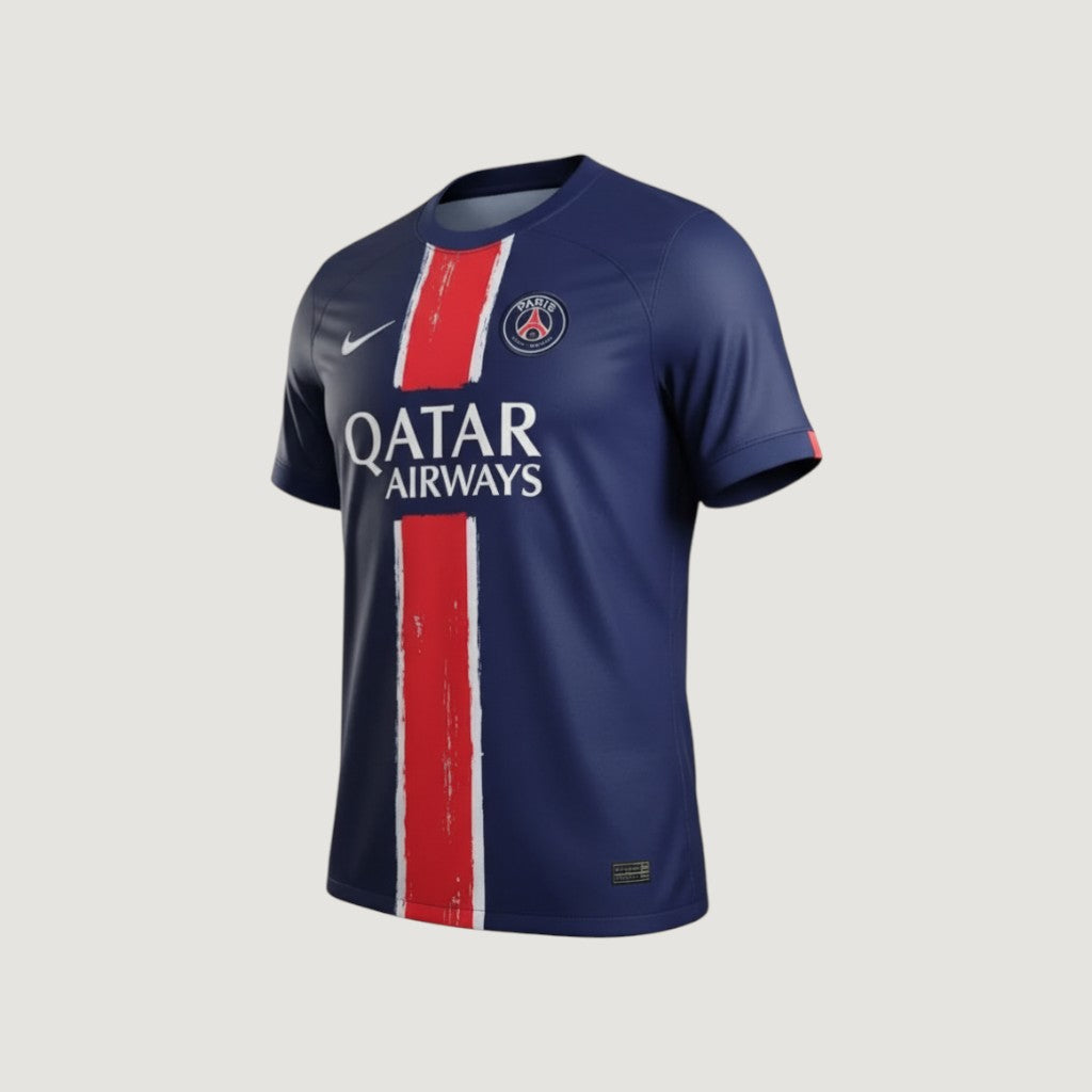 Paris Saint Germain ( PSG ) - Maillot Domicile 24/25 - Bleu, Rouge