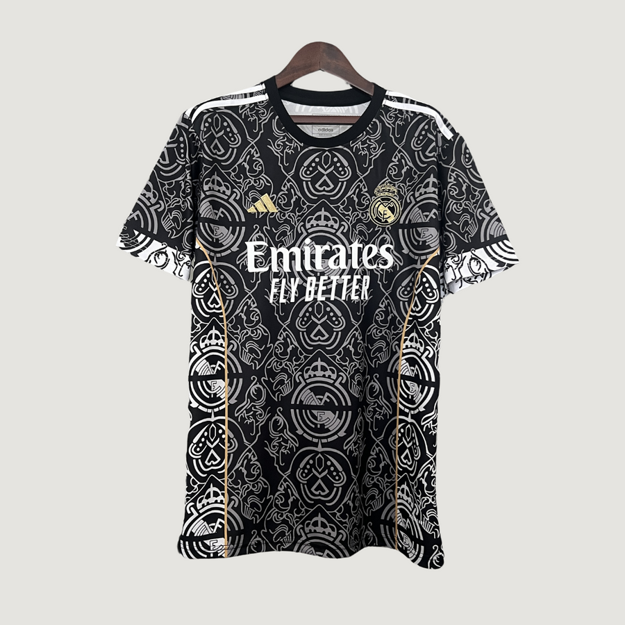 Real Madrid - Maillot Concept - Noir, Blanc ( Fan )
