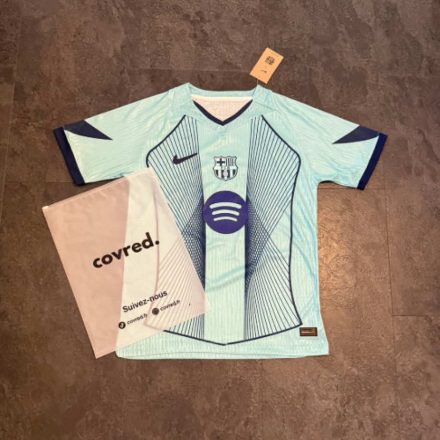 FC Barcelone – Maillot Spécial 2025/26 – Bleu Lac, Bleu Nuit